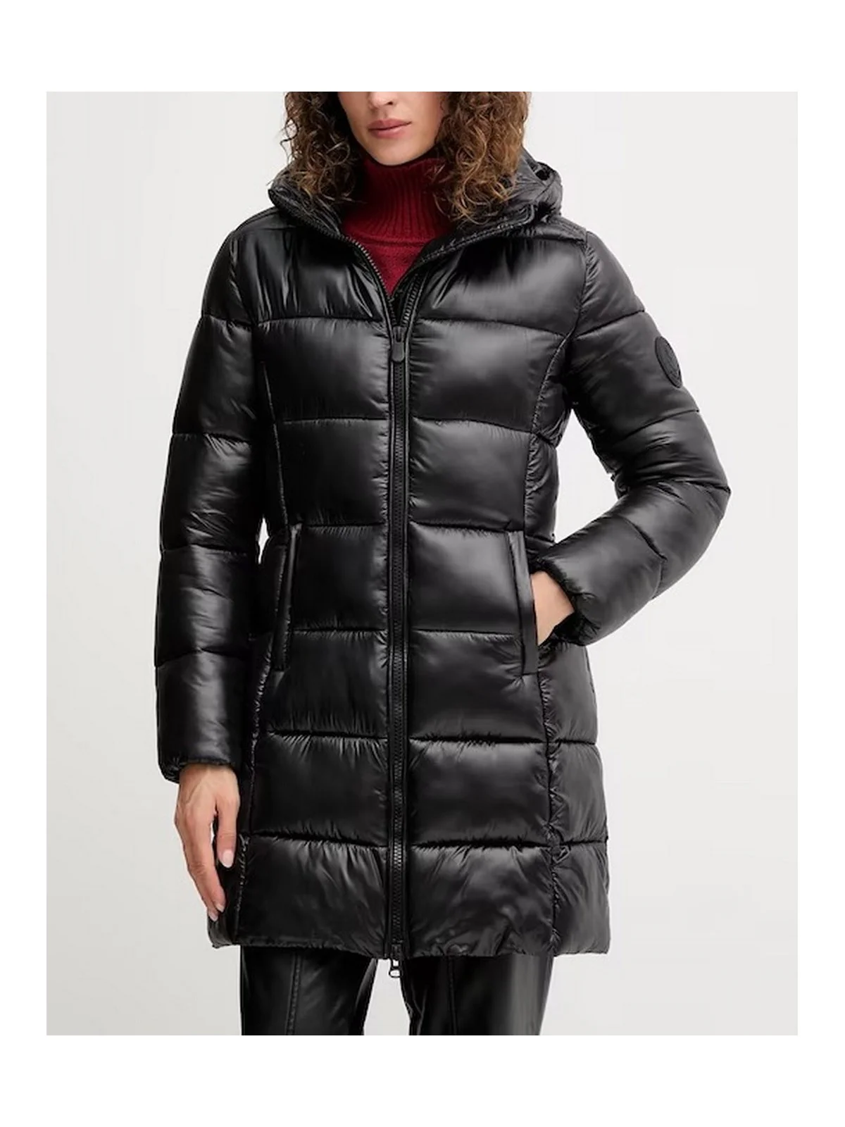 SAVE THE DUCK Piumino Donna Ines D45650W LOVE21 10000 BLACK - Image 2