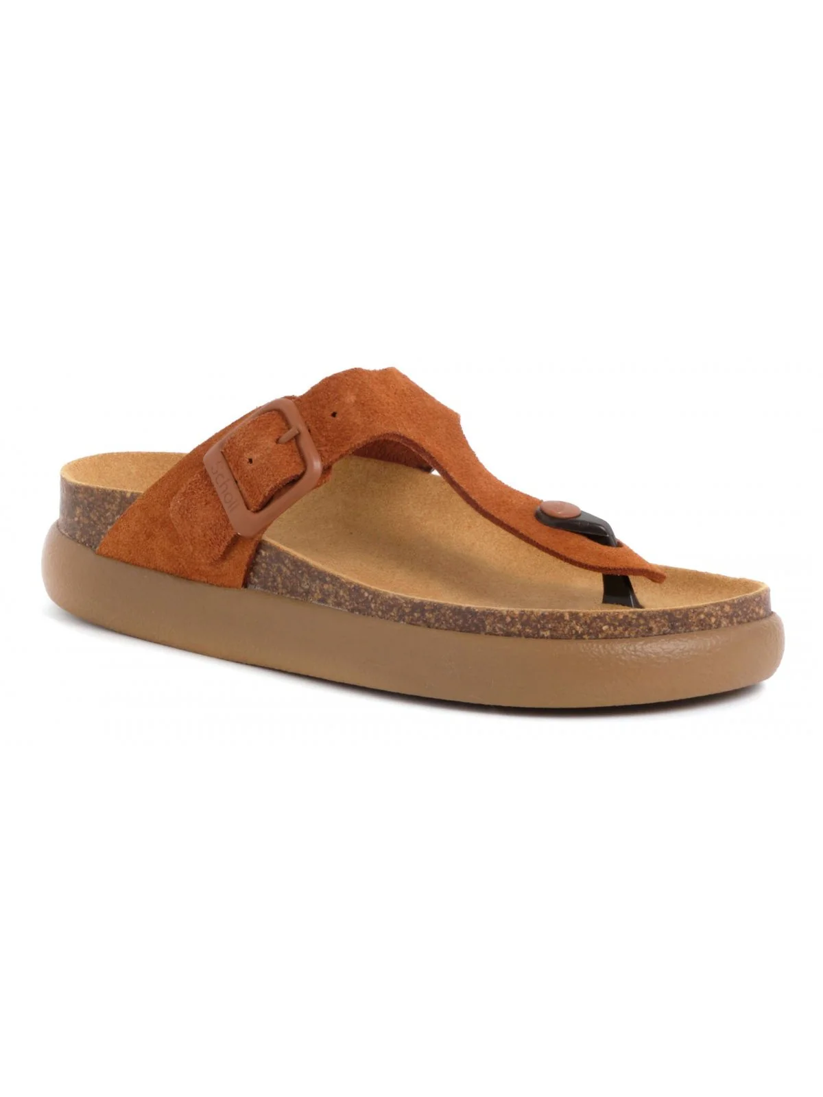 SCHOLL Infradito Donna Anais Chunky F311321170 Marrone - Image 4