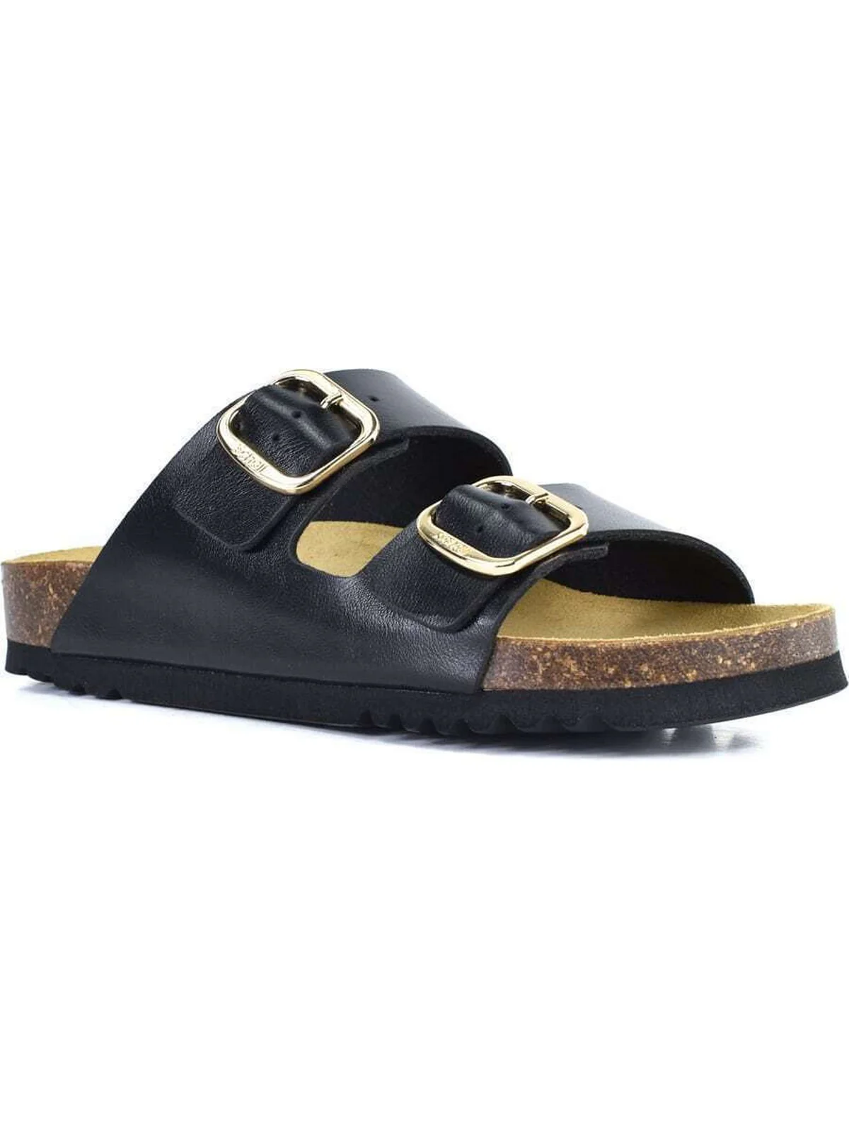 SCHOLL Sandalo Donna JOSEPHINE BLACK LAM SYNTH F321681004 BLACK - Image 3