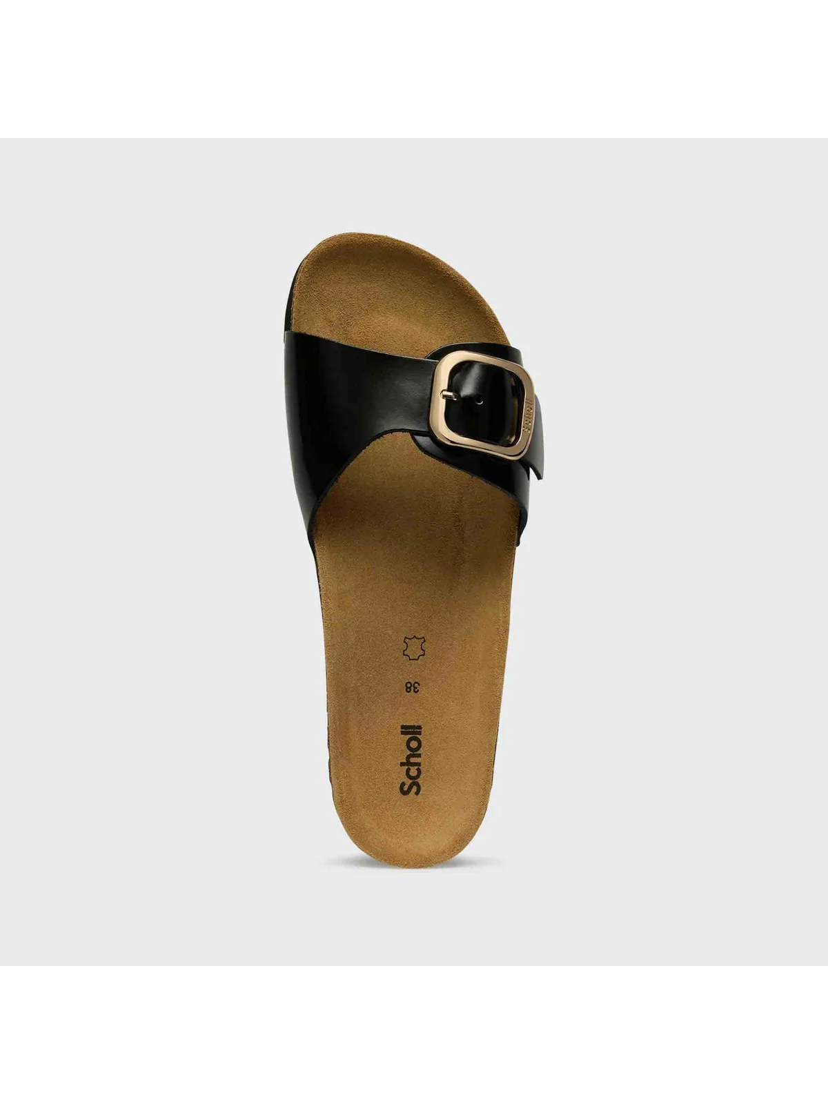 SCHOLL Sandalo Donna Kathleen Black Pat Ltr F315191004 BLACK - Image 2