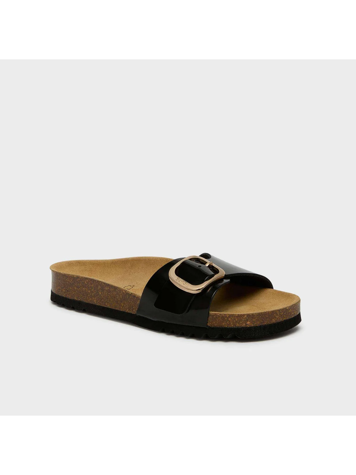 SCHOLL Sandalo Donna Kathleen Black Pat Ltr F315191004 BLACK - Image 3