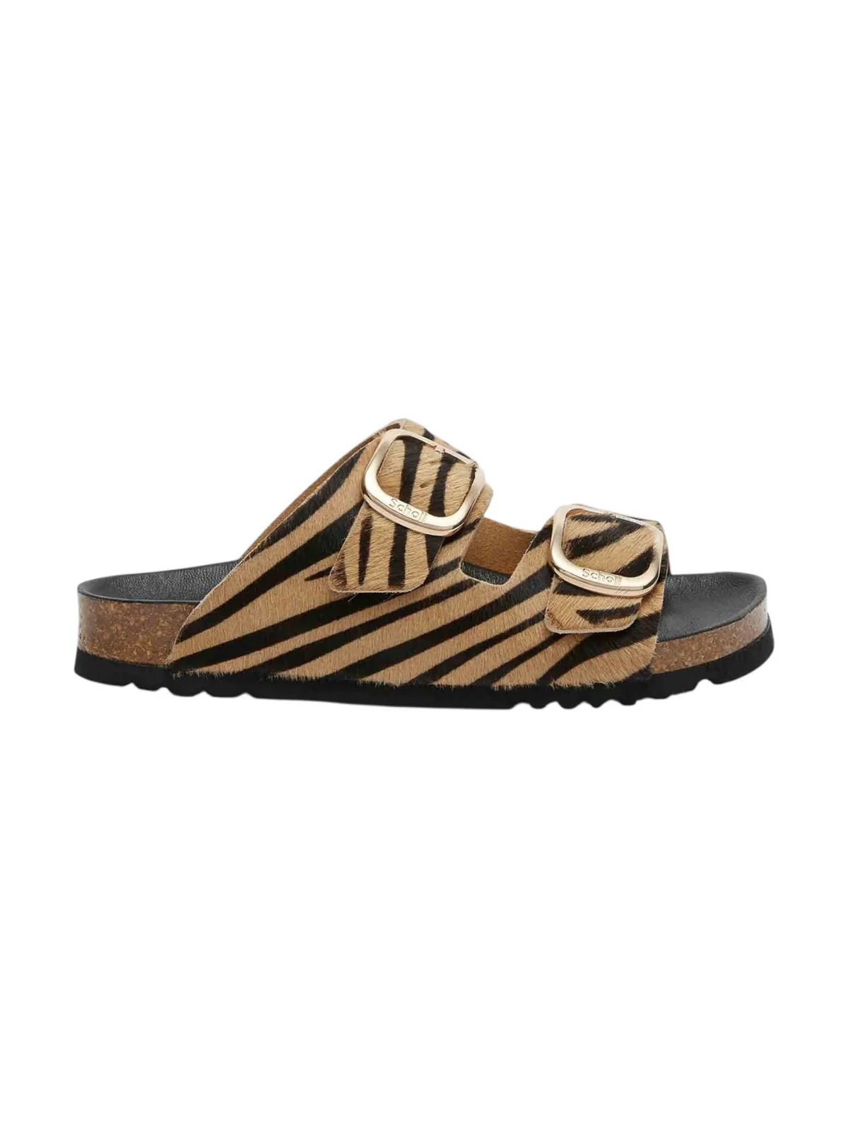 SCHOLL Sandalo Donna NOELLE Zebra Beige/Black F300672331 ZEBRA BEIGE/BLACK