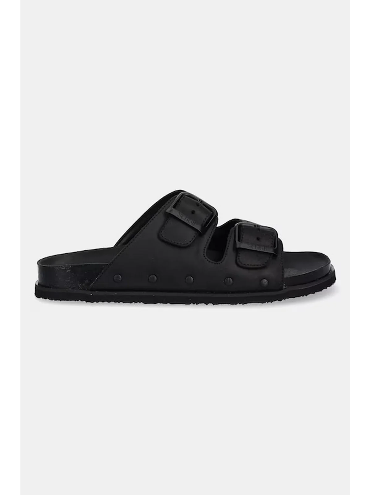 SCHOLL Sandalo Donna Nolan Black Oiled Ltr F322801004 BLACK - Image 2