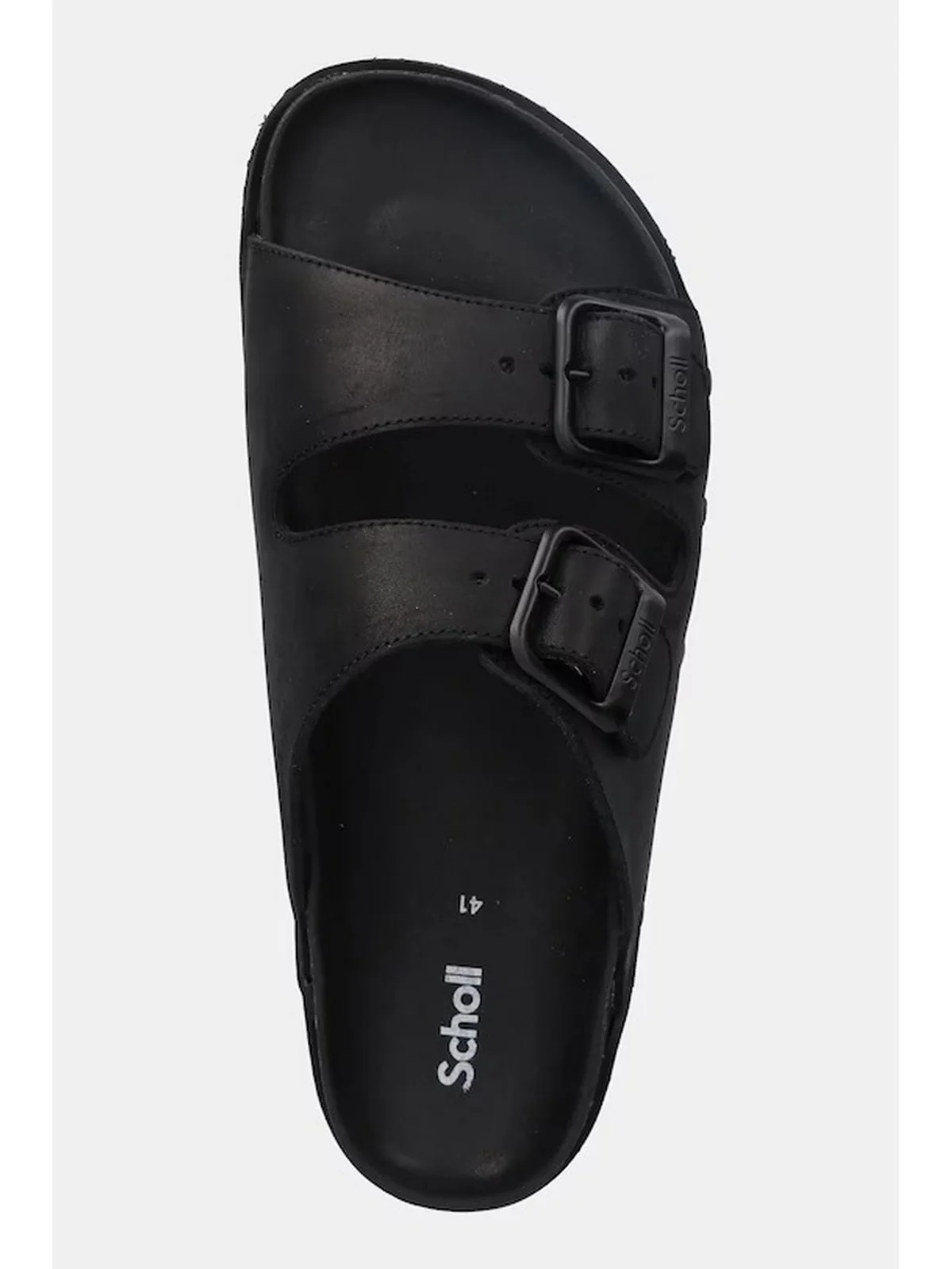 SCHOLL Sandalo Donna Nolan Black Oiled Ltr F322801004 BLACK - Image 4