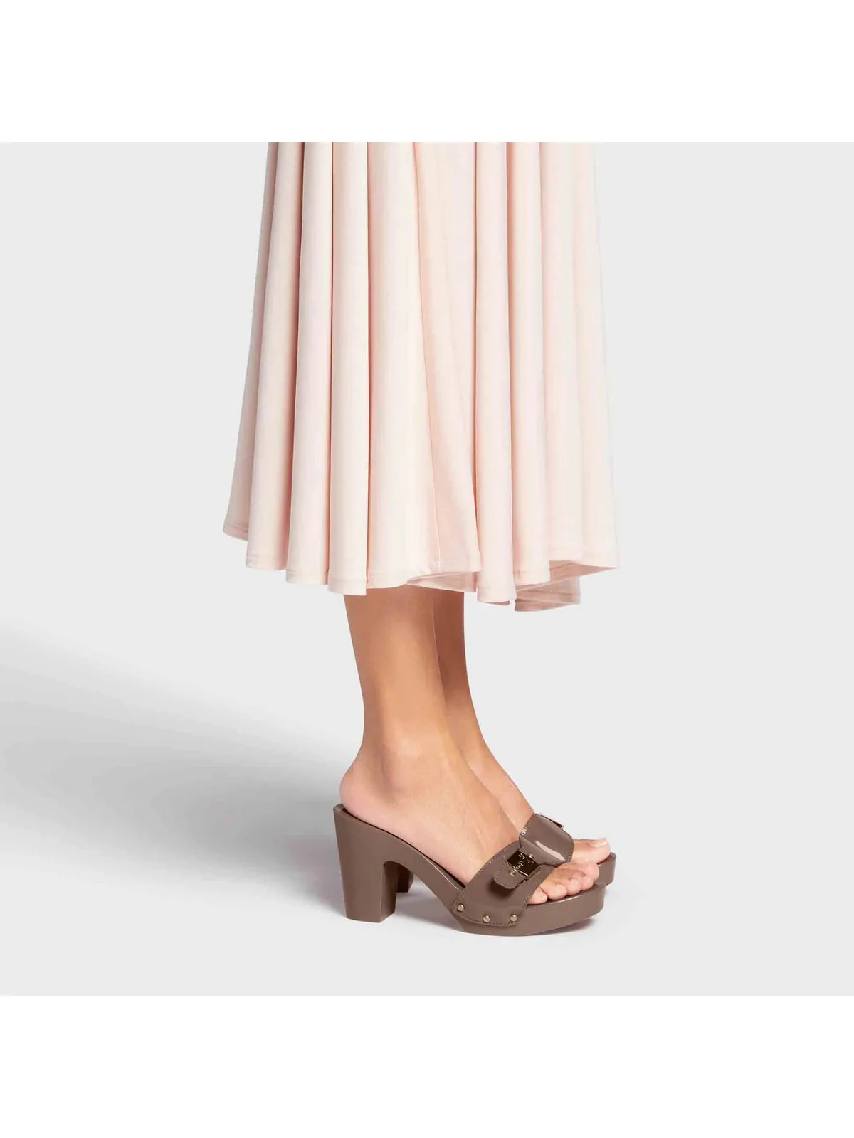 SCHOLL Sandalo Donna Pescura Cameron High Tau PtLtr F322981062 TAUPE - Image 3