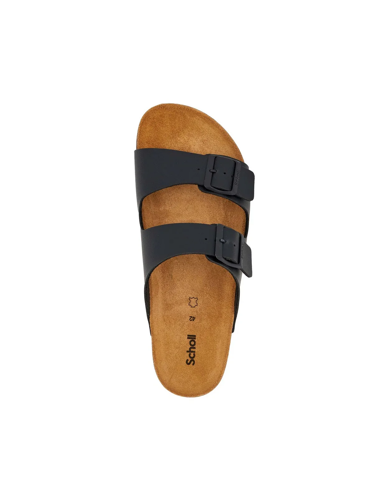 SCHOLL Sandalo Uomo Julien Black Synth Ltr F300721004 BLACK - Image 3