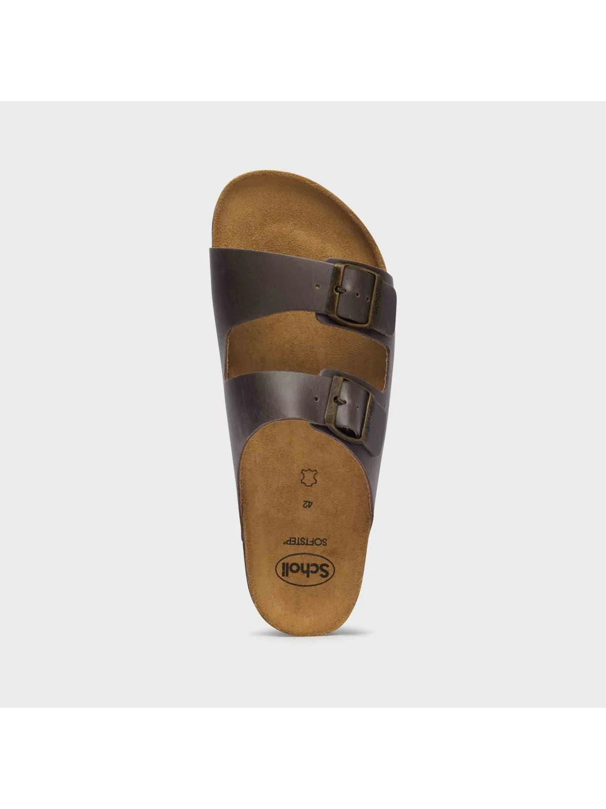 SCHOLL Sandalo Uomo JULIEN NEW COFFEE LTR F300761590 COFFEE - Image 2