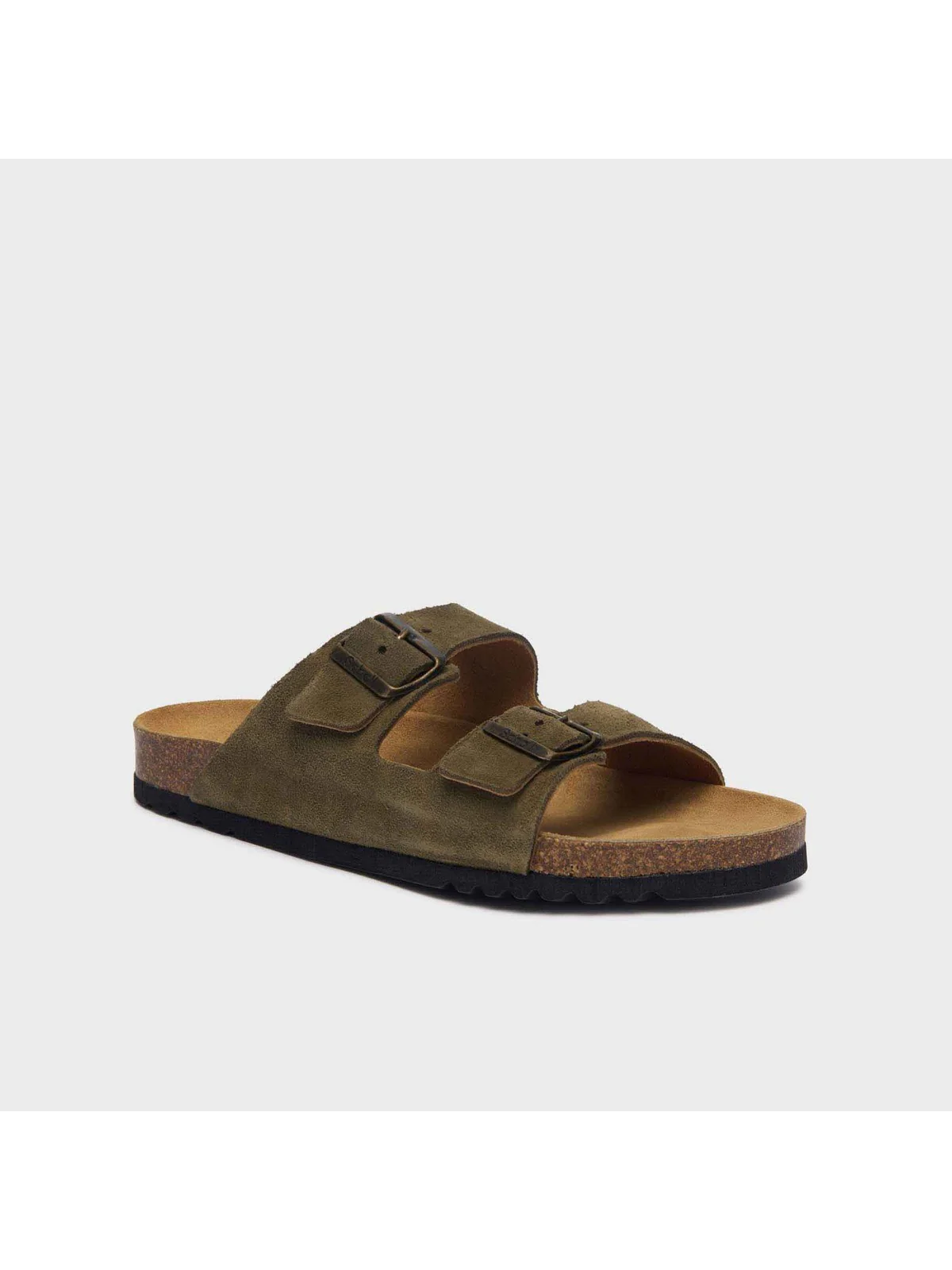 SCHOLL Sandalo Uomo JULIEN Suede Kaki M F300741147 KAKI - Image 3