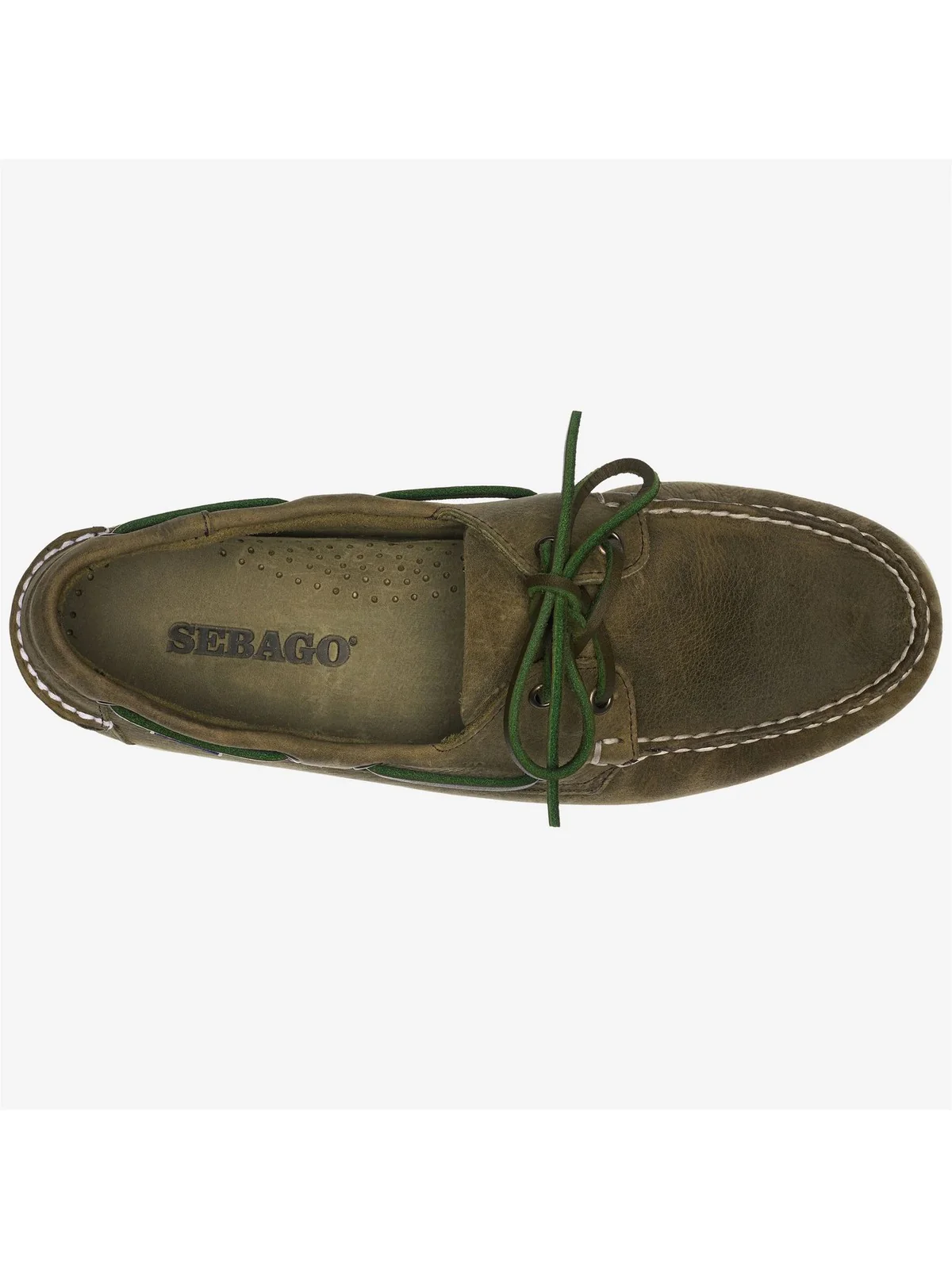 SEBAGO Mocassino Uomo 70015H0 909 Green Military - Image 3