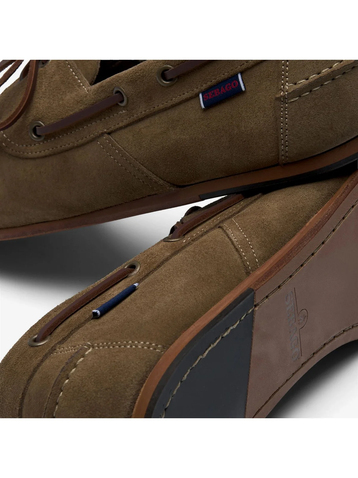 SEBAGO Mocassino Uomo  771227W 910 Brown Taupe - Image 3