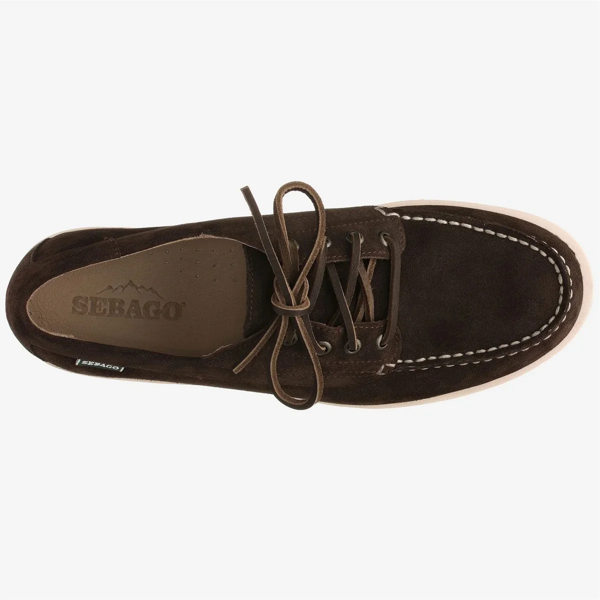 SEBAGO Mocassino Uomo ASKOOKFIELD SUEDE 73111KW 901 Dk Brown - Brown Sea - Image 3