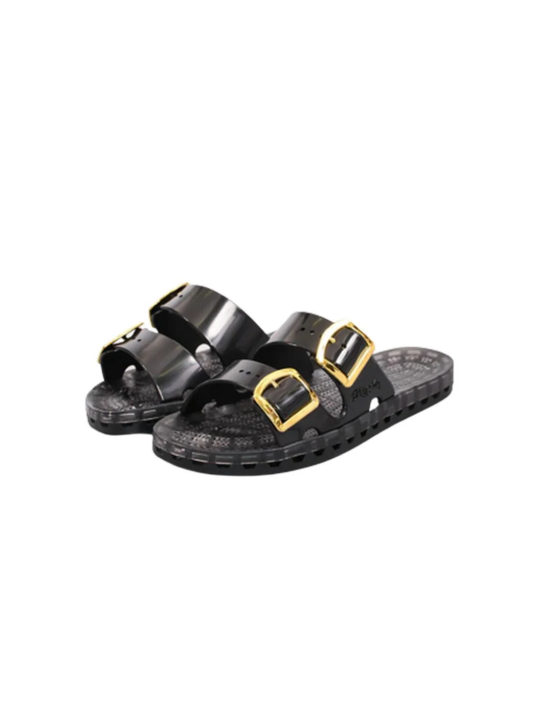 SENSI Ciabatta Donna La jolla flamingo 4151/FL 001 Nero - Image 4