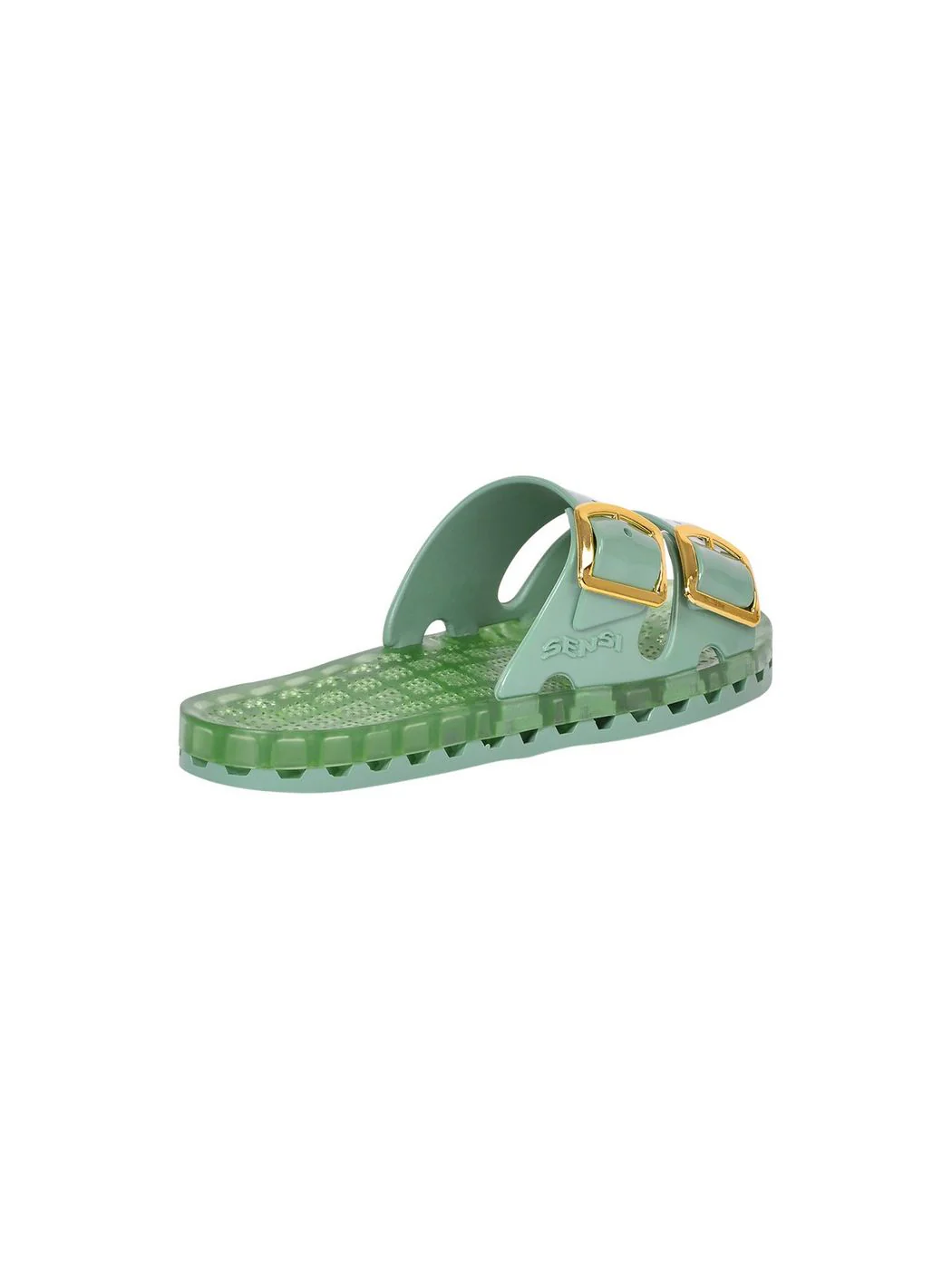 SENSI Ciabatta Donna La jolla flamingo 4151/FL 350 Verde - Image 4