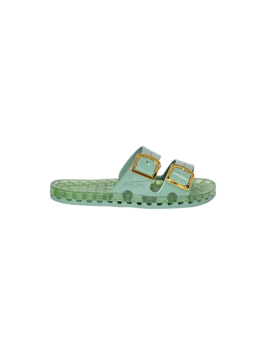 SENSI Ciabatta Donna La jolla flamingo 4151/FL 350 Verde - Image 5