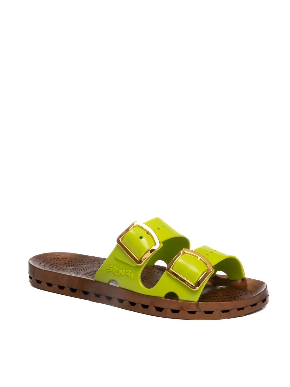 SENSI Ciabatta Donna La jolla prestigio 4151/P 202 Verde - Image 3