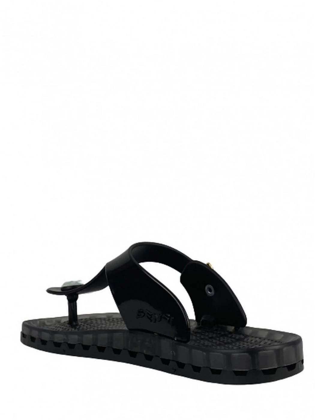 SENSI Ciabatta Unisex adulto Taormina flamingo 4050/FL 001 Nero - Image 3