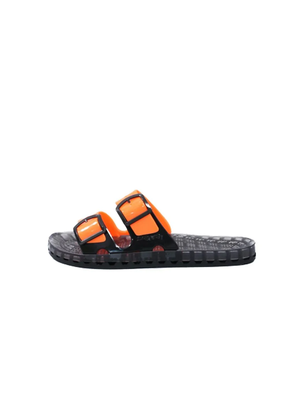 SENSI Ciabatta Unisex adulto la jolla black fluo 4151/BF 300 Arancione - Image 3