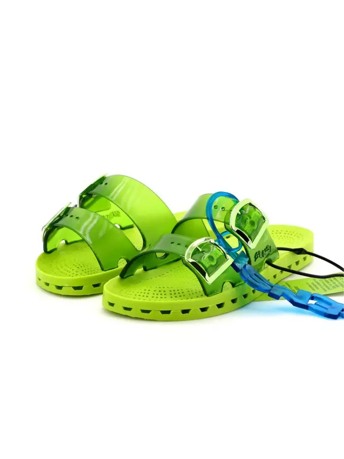 SENSI Ciabatta Unisex adulto LA JOLLA JELLY 4151/JL 202 Verde - Image 2