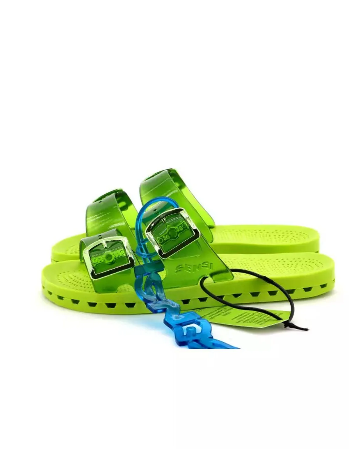SENSI Ciabatta Unisex adulto LA JOLLA JELLY 4151/JL 202 Verde - Image 4