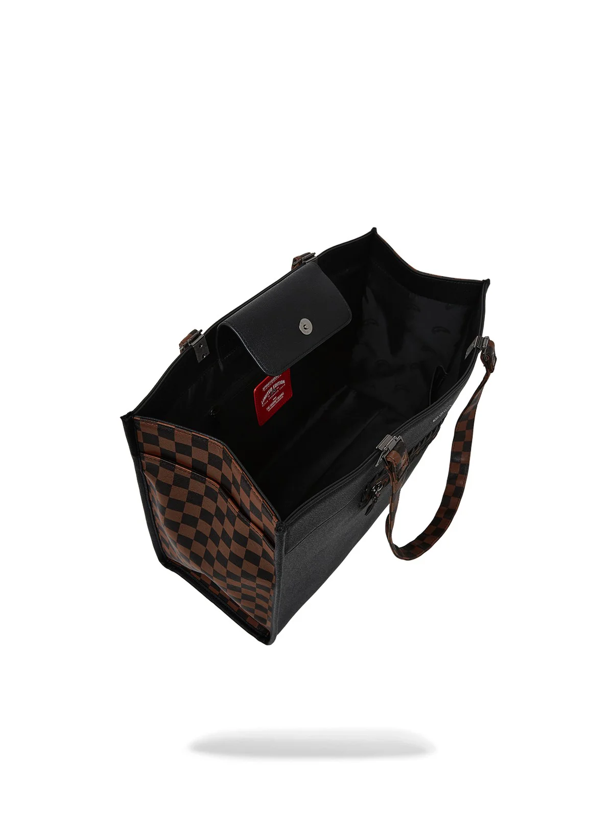 SPRAYGROUND Borsa Donna DOSE OF CHECK DEUX TORTUGA TOTE 910T8020NSZ Nero - Image 3