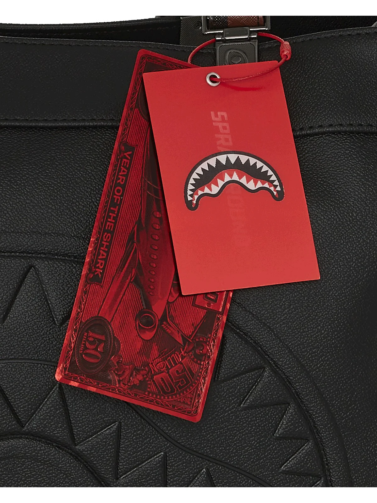 SPRAYGROUND Borsa Donna DOSE OF CHECK DEUX TORTUGA TOTE 910T8020NSZ Nero - Image 4