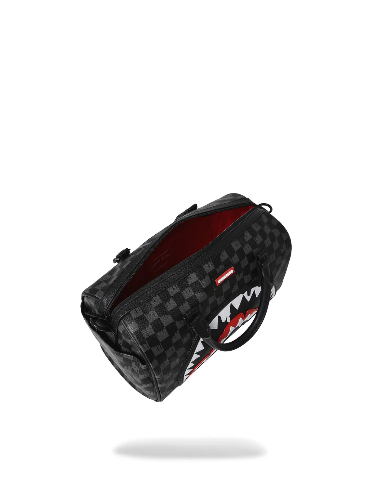 SPRAYGROUND Borsa Donna DRIPPING SHARKS IN PARIS MINI DUFFLE 910D7967NSZ Nero - Image 5