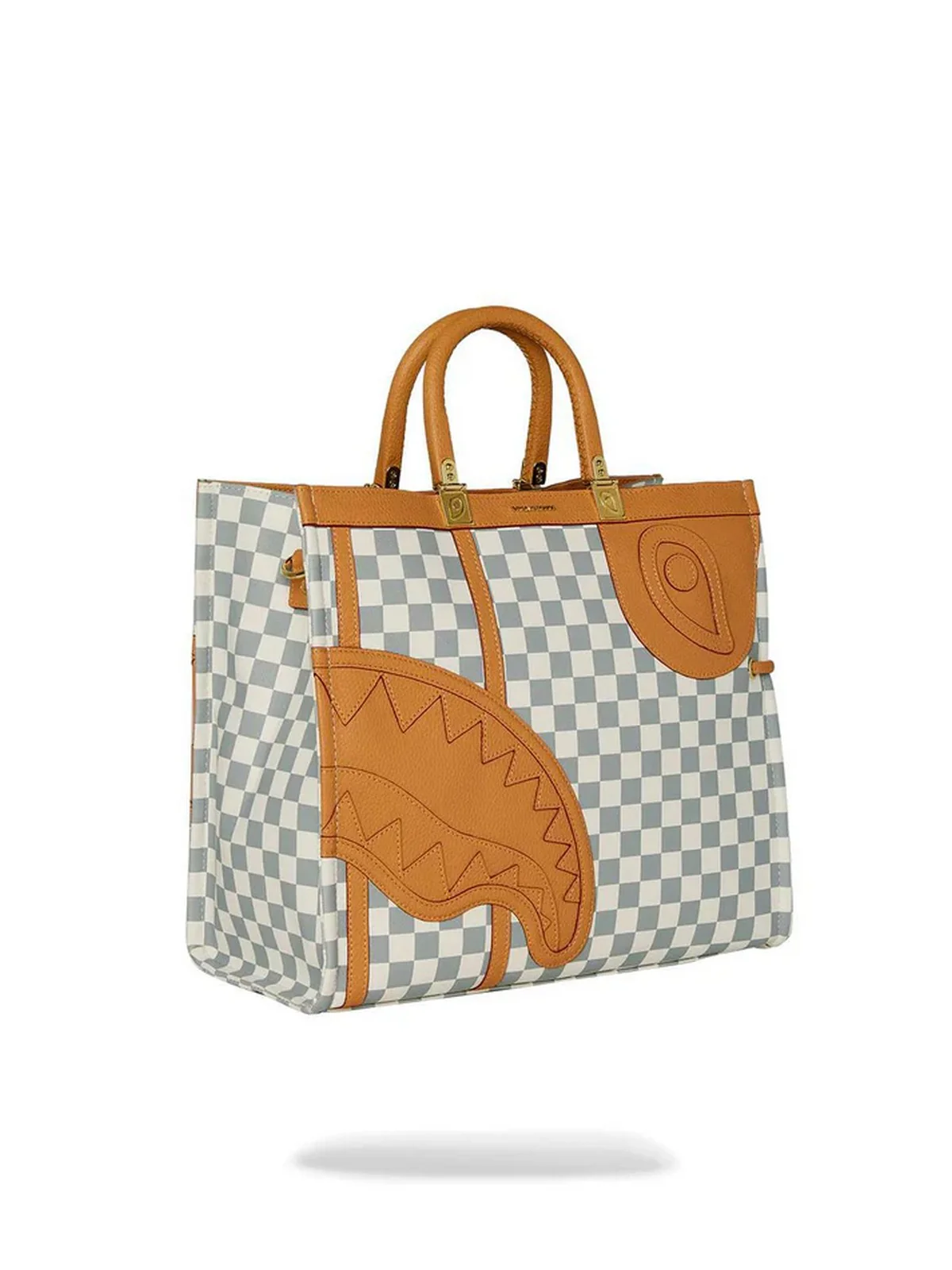 SPRAYGROUND Borsa Donna HENNY RACEWAY CREAM PYRAMID DUFFLE 910D6557NSZ Bianco - Image 3