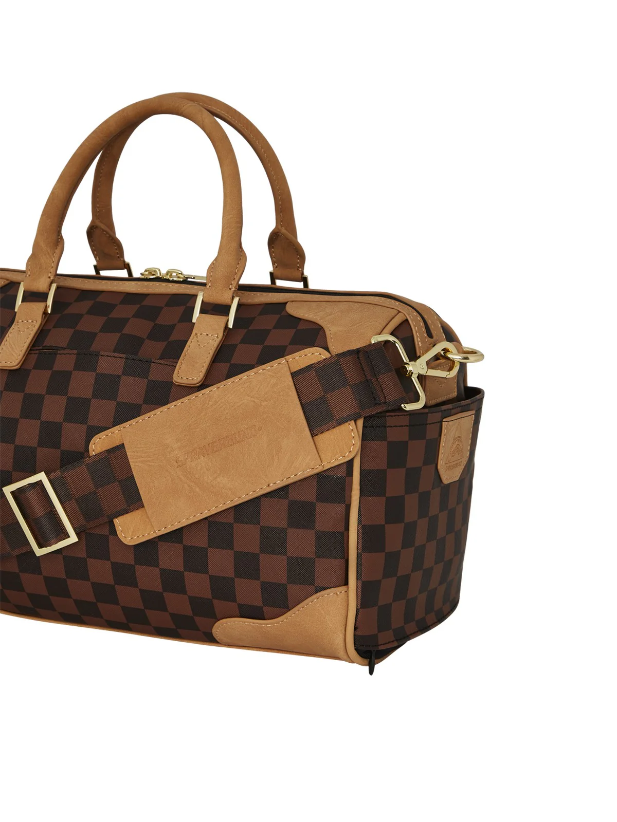 SPRAYGROUND Borsa Donna HENNYVILLE MINI DUFFLE 910D7991NSZ MARRONE - Image 3