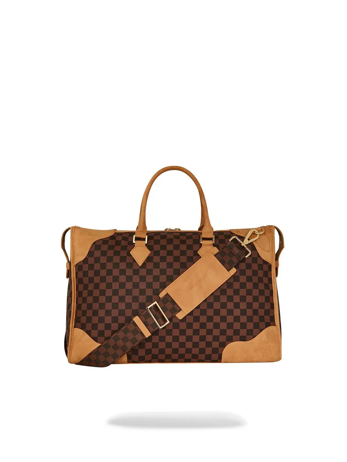 SPRAYGROUND Borsa Donna HENNYVILLE PYRAMID DUFFLE 910D7997NSZ Marrone - Image 2