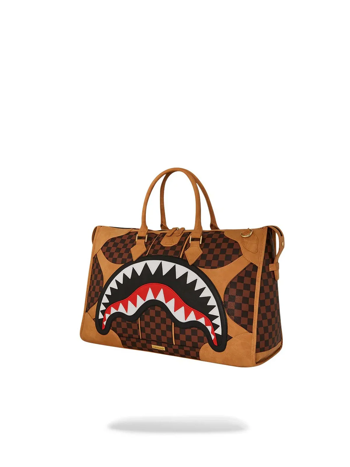 SPRAYGROUND Borsa Donna HENNYVILLE PYRAMID DUFFLE 910D7997NSZ Marrone - Image 5