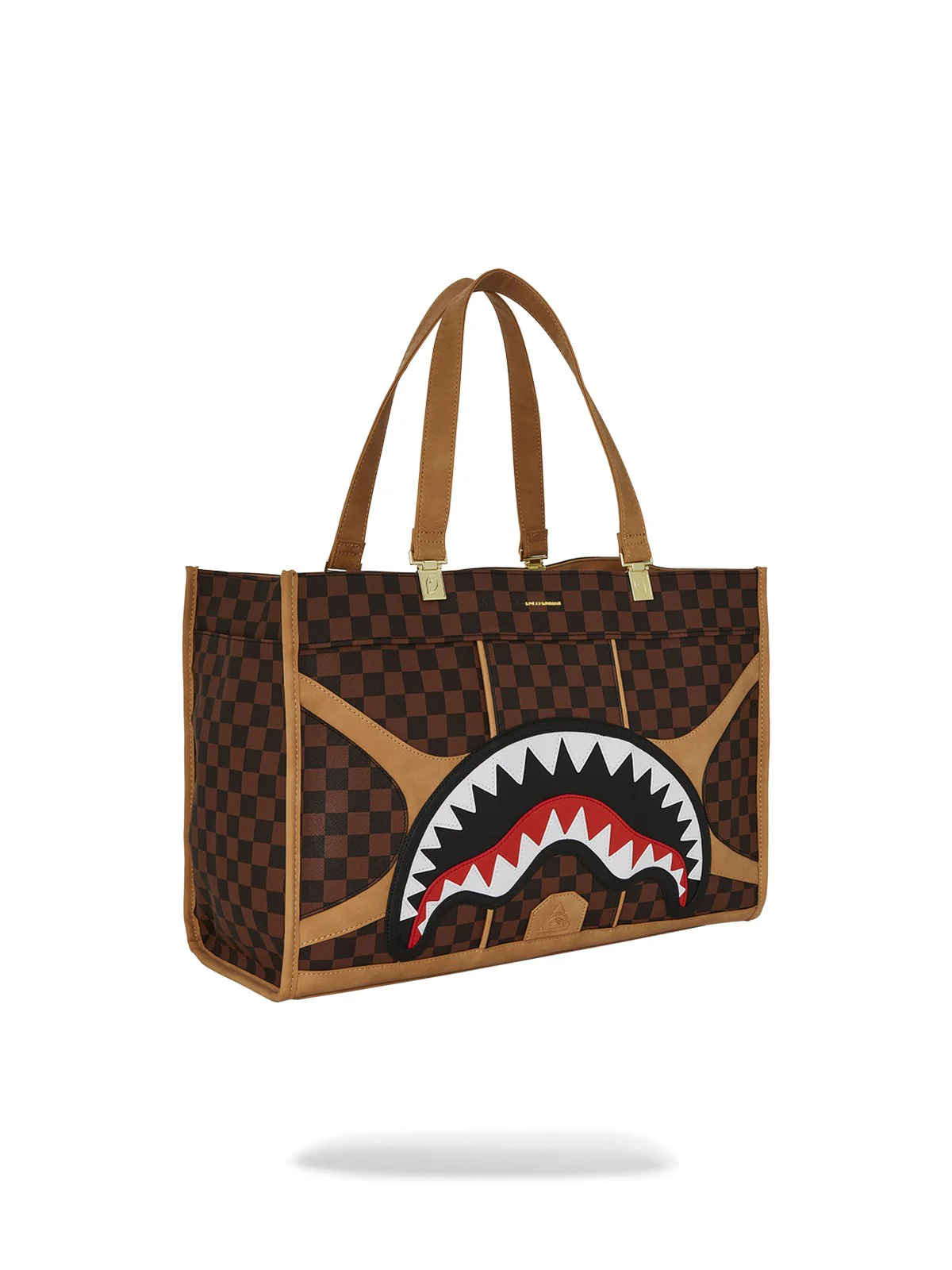 SPRAYGROUND Borsa Donna HENNYVILLE TORTUGA TOTE 910T7996NSZ MARRONE - Image 3