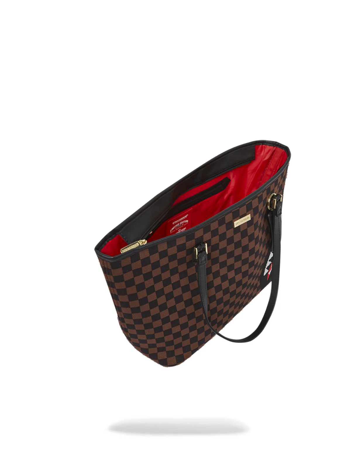 SPRAYGROUND Borsa Donna KNIT SHARKS IN PARIS 2.0 TOTE 910T6842NSZ Nero - Image 4