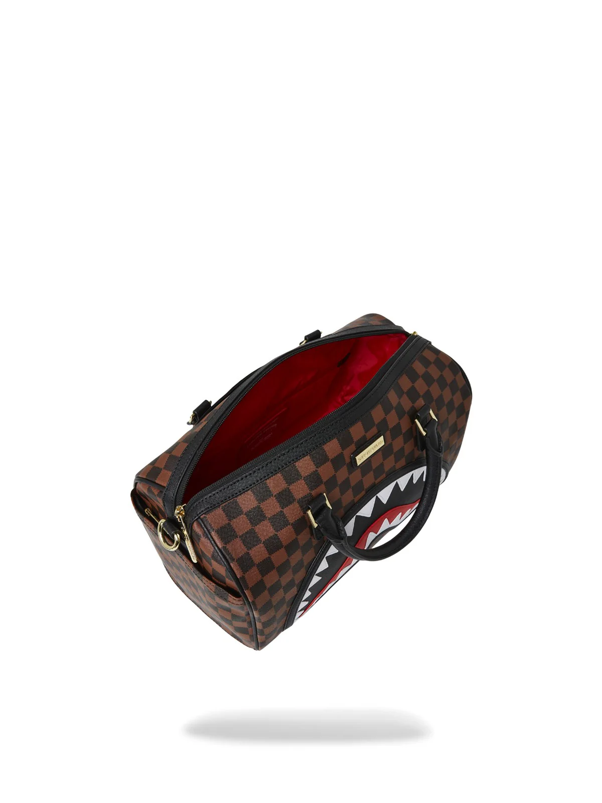 SPRAYGROUND Borsa Donna SAWTOOTH SHARKS IN PARIS MINI DUFFLE 910D7837NSZ Nero - Image 4