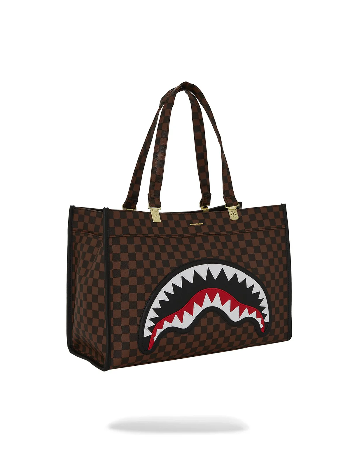 SPRAYGROUND Borsa Donna SAWTOOTH SHARKS IN PARIS TORTUGA TOTE 910T7842NSZ MARRONE - Image 6