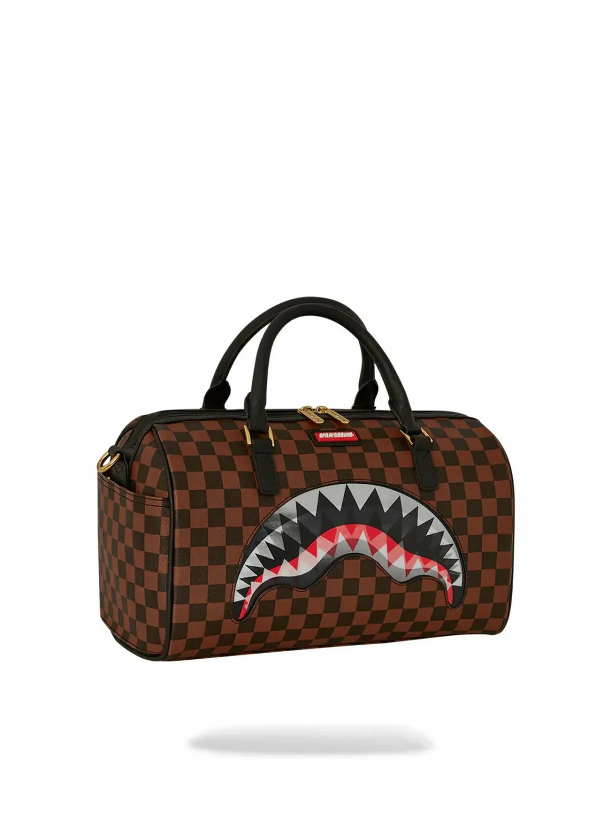 SPRAYGROUND Borsa Donna SIP LENTICULAR CHOMP MINI DUFFLE 910D6520NSZ Marrone - Image 3