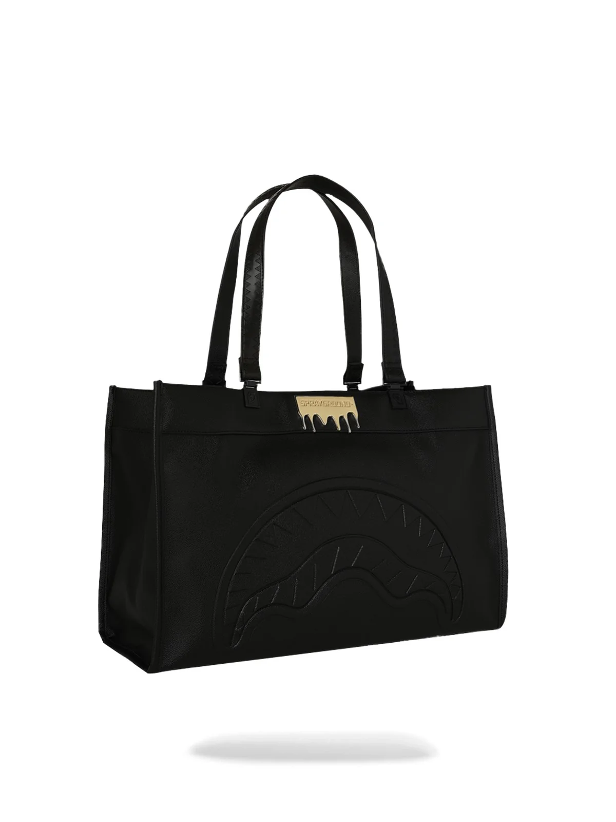 SPRAYGROUND Borsa Unisex adulto GOLD BRICK LUX TORTUGA TOTE 910T9045NSZ Nero - Image 2