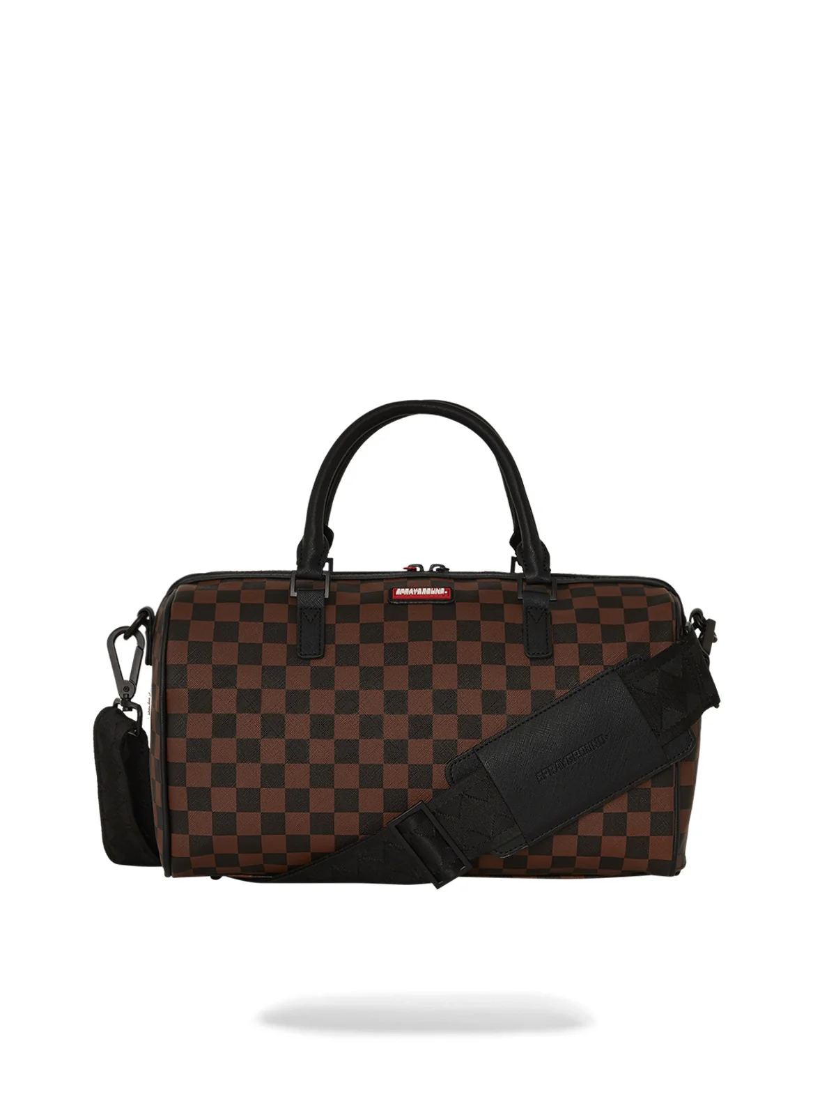 SPRAYGROUND Borsa Uomo MACHINE FRANCAISE MINI DUFFEL 910D7491NSZ Marrone - Image 4