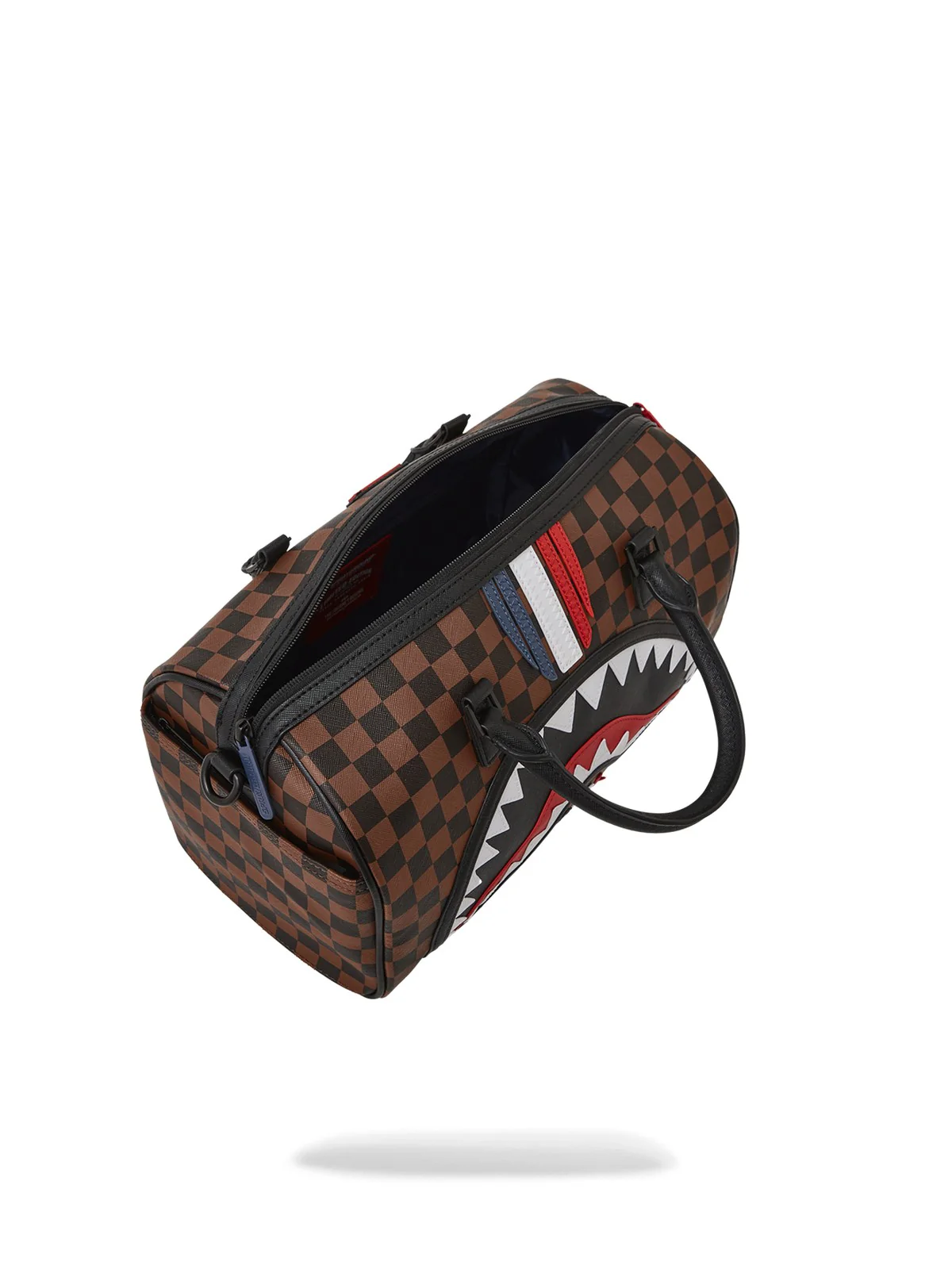 SPRAYGROUND Borsa Uomo MACHINE FRANCAISE MINI DUFFEL 910D7491NSZ Marrone - Image 6