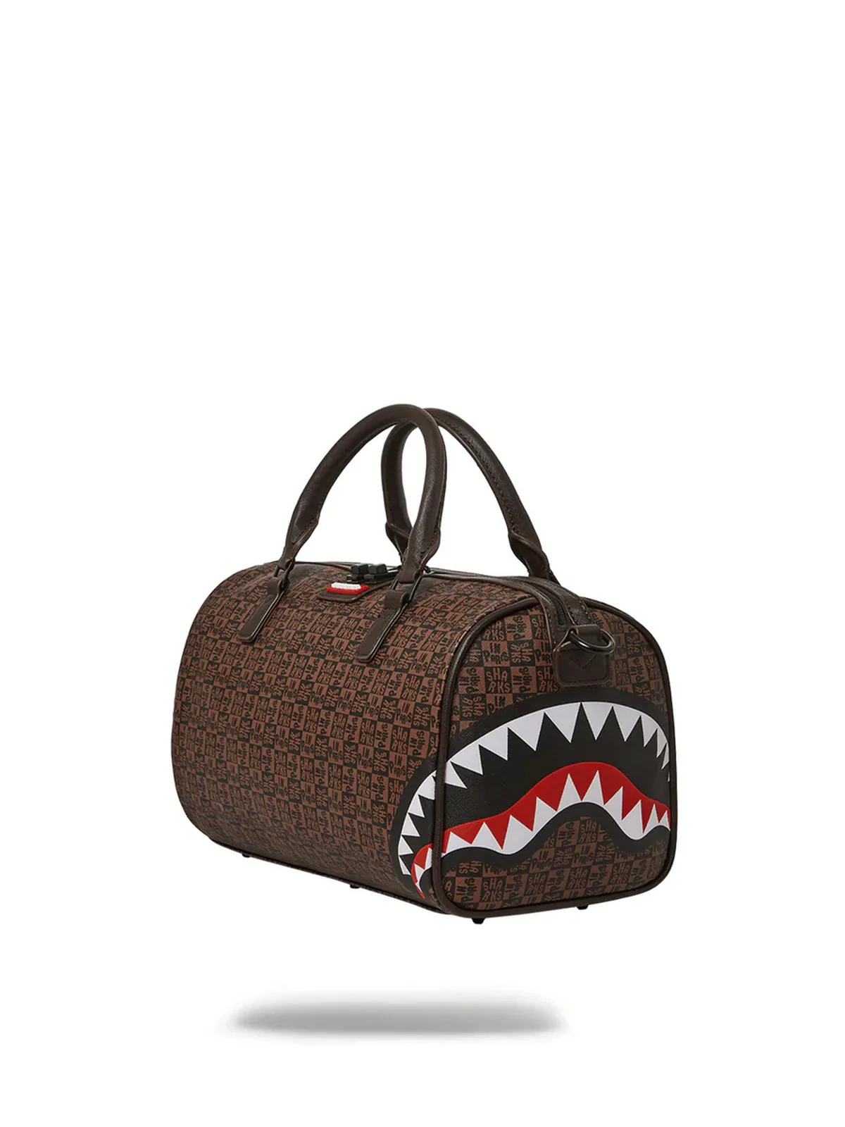 SPRAYGROUND Borsa Uomo Sharks in paris 910D4956NSZ Marrone - Image 3