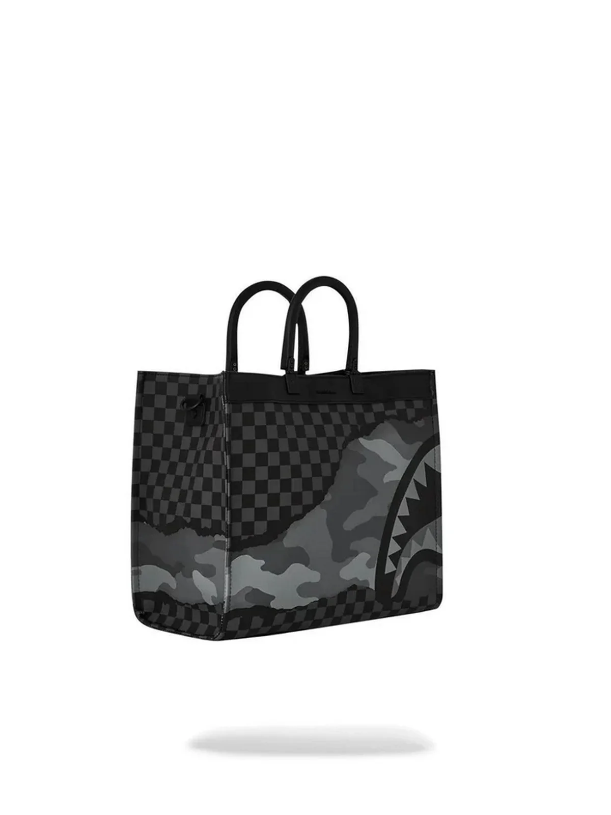 SPRAYGROUND Borsa Uomo SPLIT UP CAMO TEAR TORTUGA TOTE 910T6580NSZ Nero - Image 4
