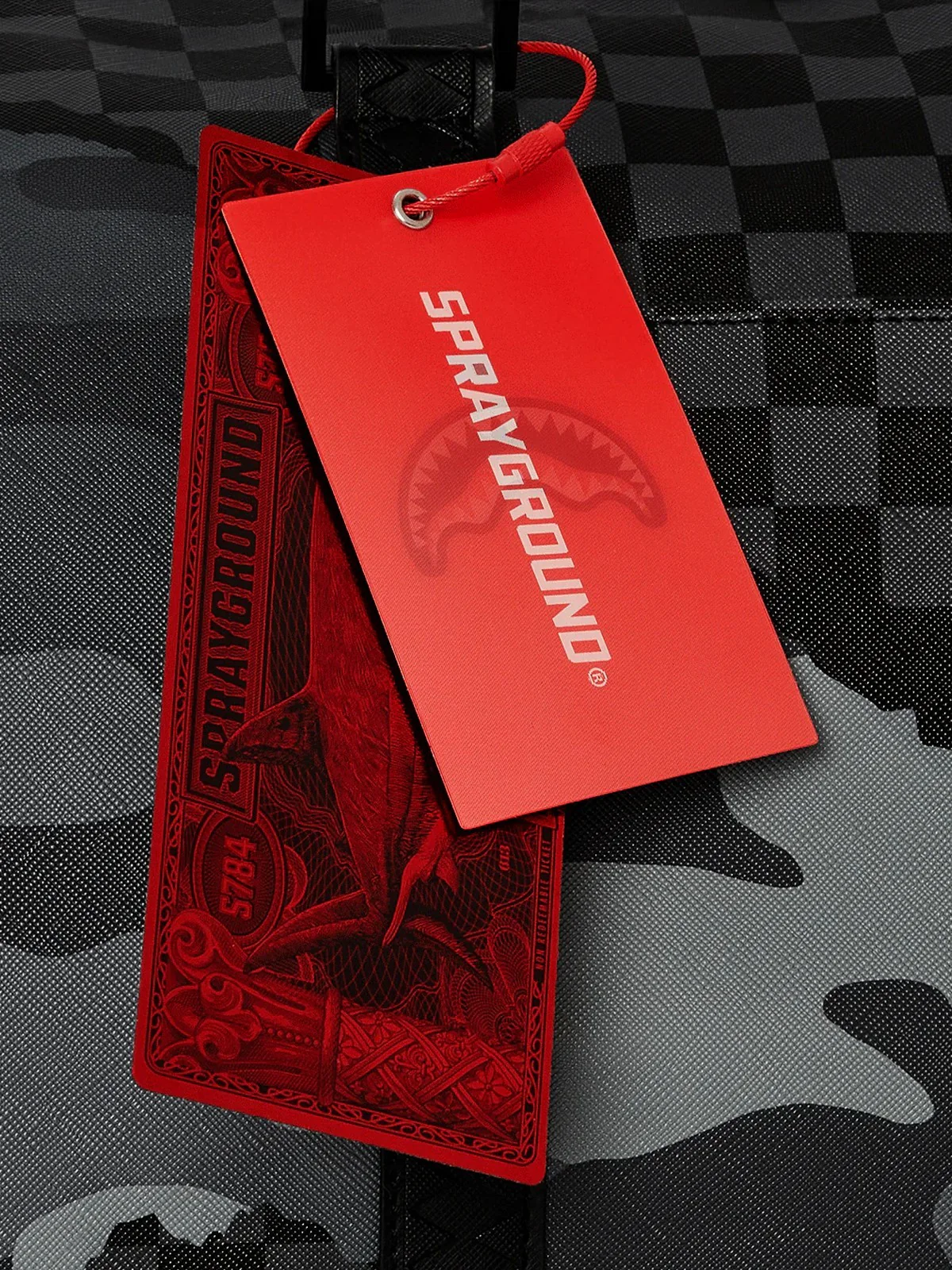 SPRAYGROUND Borsone Uomo  910D6577NSZ Grigio - Image 7