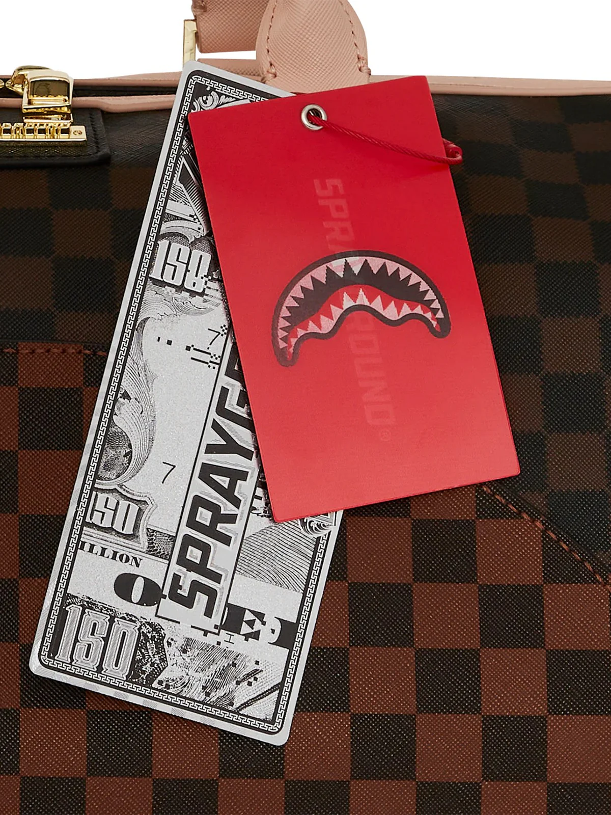 SPRAYGROUND Borsone Uomo 910D7461NSZ Marrone - Image 8