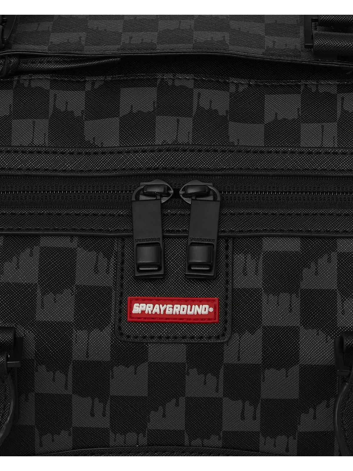 SPRAYGROUND Borsone Uomo DRIPPING SHARKS IN PARIS DUFFLE 910D7966NSZ Nero - Image 6