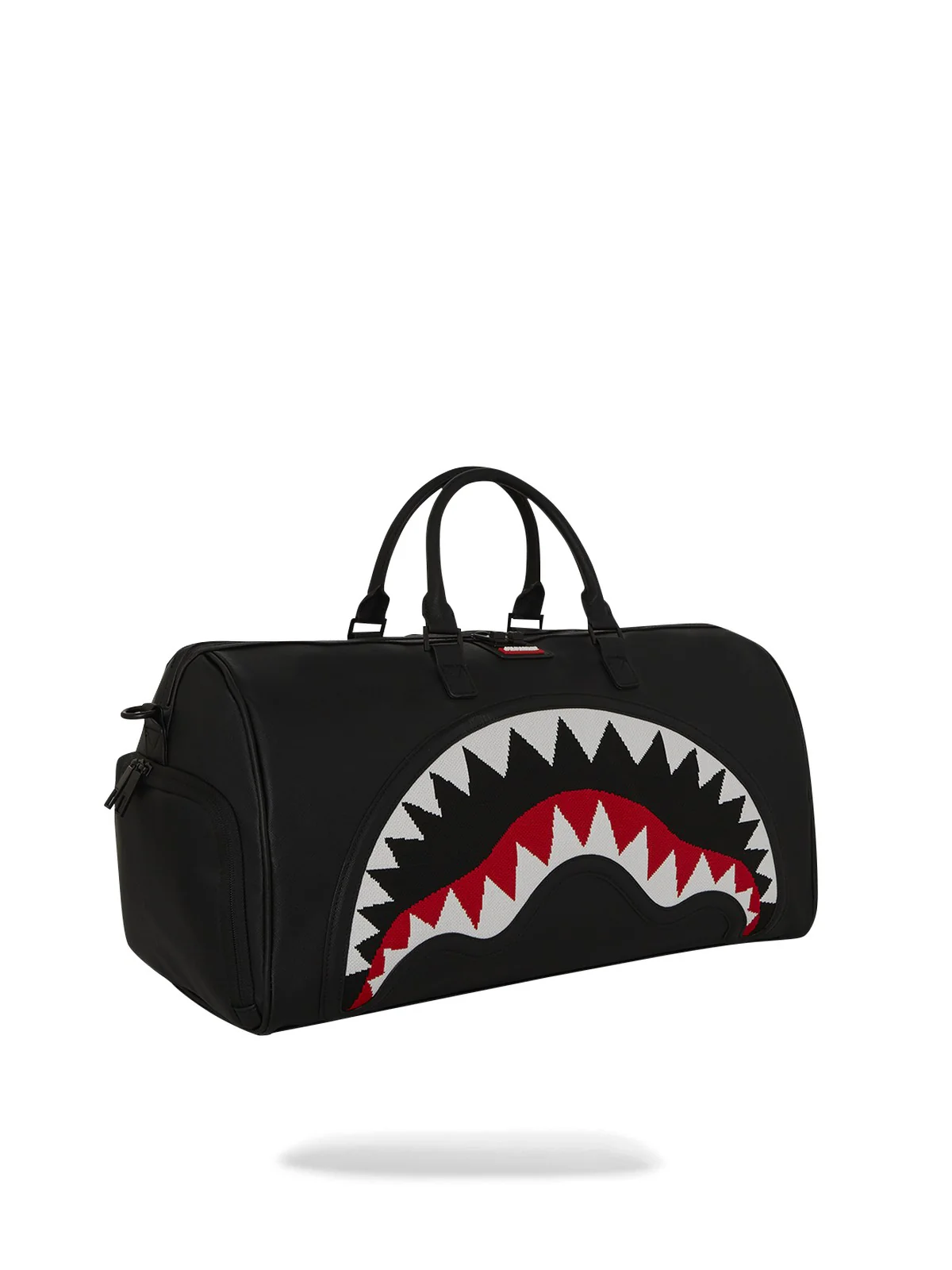 SPRAYGROUND Borsone Uomo FLY KNIT MOUTH DUFFLE 910D8025NSZ Nero - Image 7