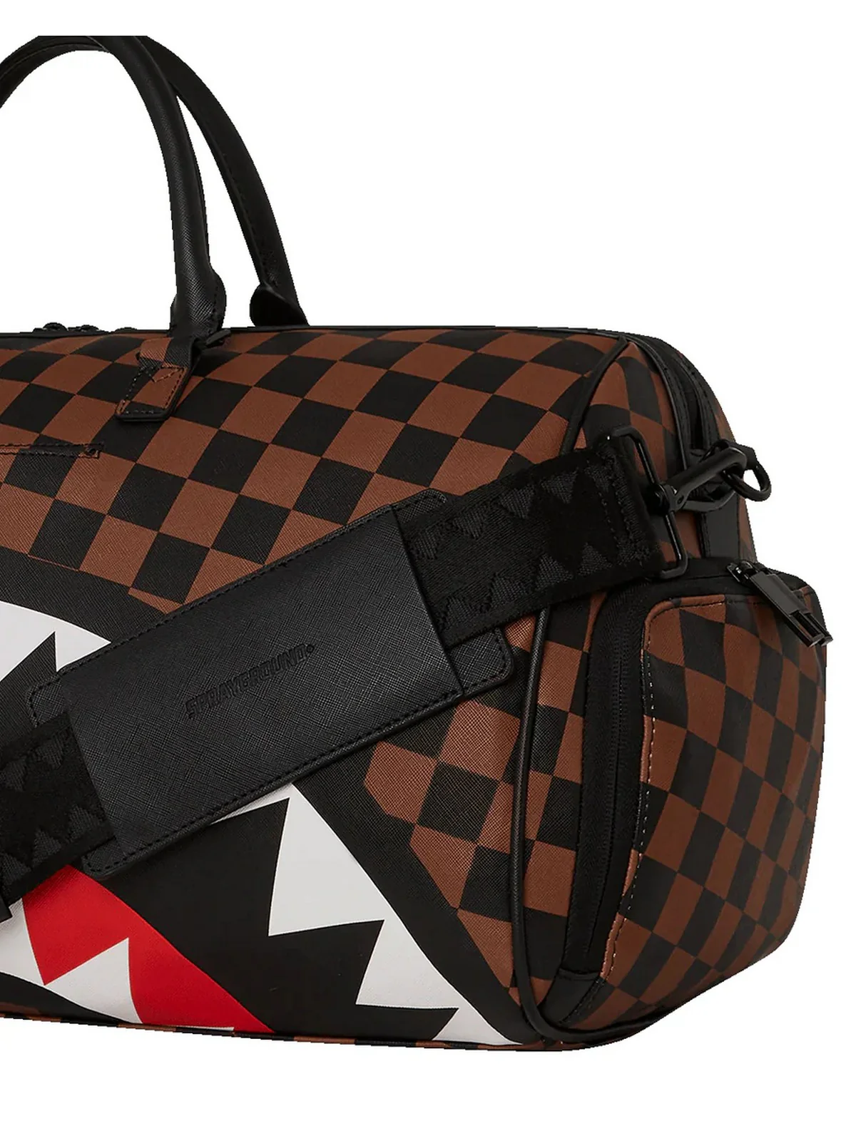 SPRAYGROUND Borsone Uomo HANGOVER 910D6048NSZ Marrone - Image 5