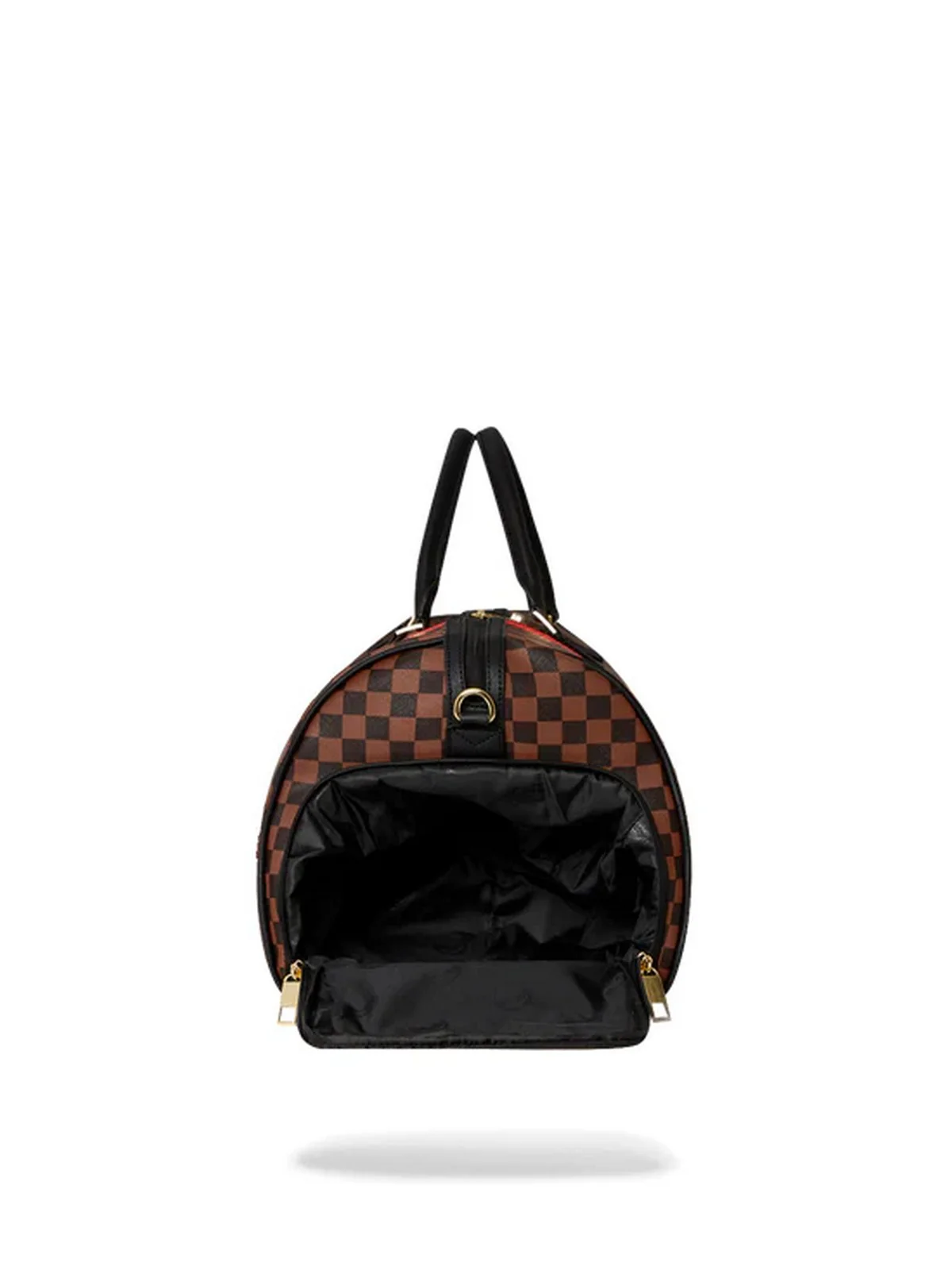 SPRAYGROUND Borsone Uomo HENNY RACEWAY LARGE DUFFLE 910D6499NSZ Marrone - Image 3