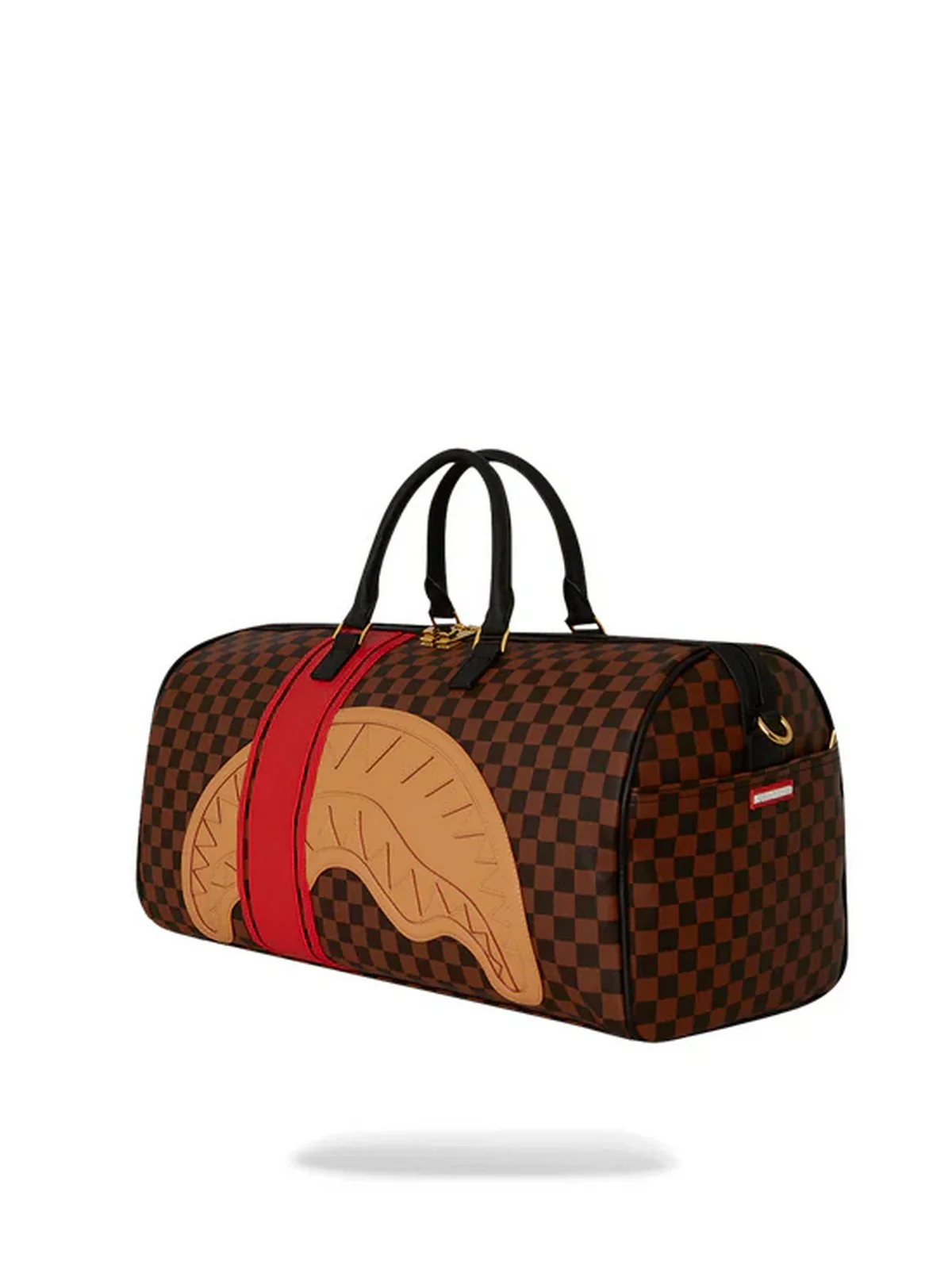 SPRAYGROUND Borsone Uomo HENNY RACEWAY LARGE DUFFLE 910D6499NSZ Marrone - Image 5