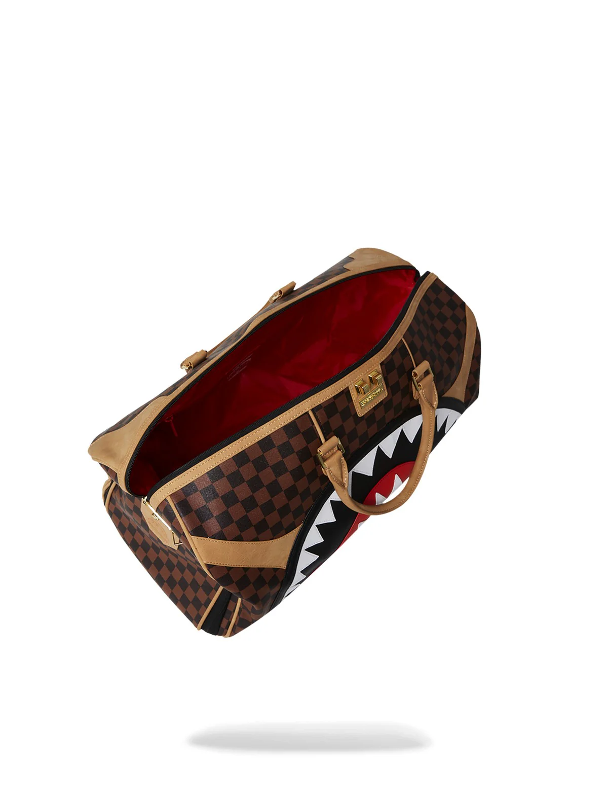 SPRAYGROUND Borsone Uomo HENNYVILLE DUFFLE 910D7616NSZ MARRONE - Image 4