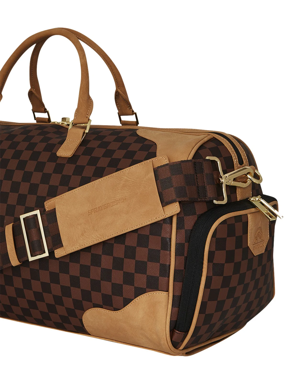 SPRAYGROUND Borsone Uomo HENNYVILLE DUFFLE 910D7616NSZ MARRONE - Image 8