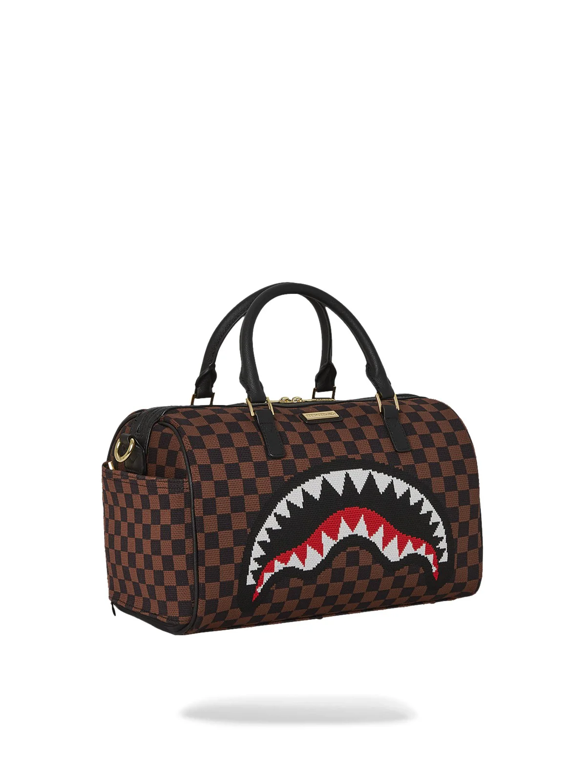 SPRAYGROUND Borsone Uomo KNIT SHARKS IN PARIS 2.0 DUFFLE 910D6840NSZ Marrone - Image 2